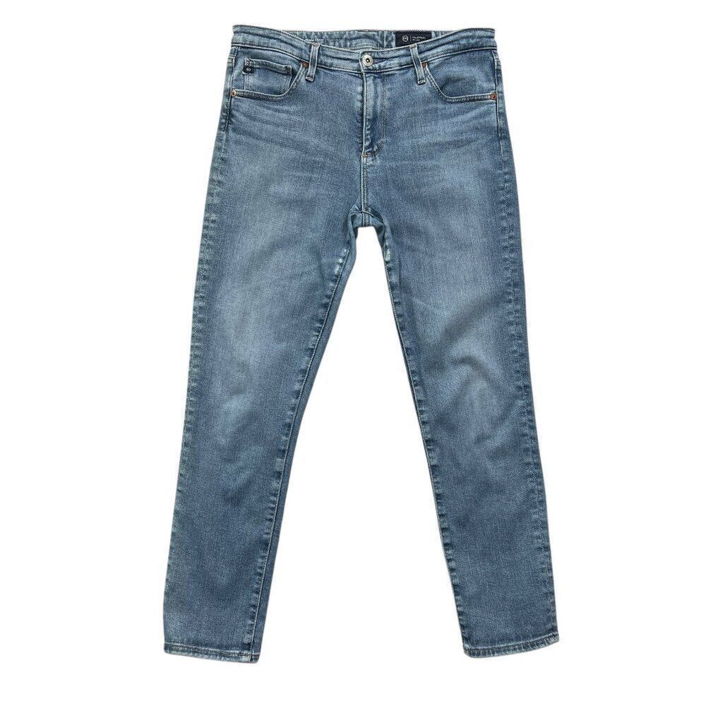Adriano Goldschmied Jeans Women's Size 29 Blue‎ Prima Crop Cigarette Leg Jeans